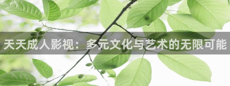 97碰视频免费观看：天天成人影视：多元文化与艺术的无限可能